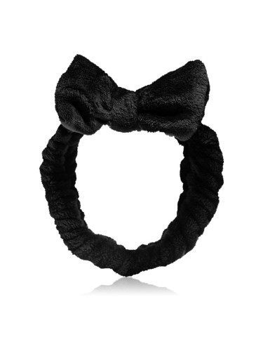 BrushArt Accessories Skincare headband козметична лента за глава Black 1 бр.