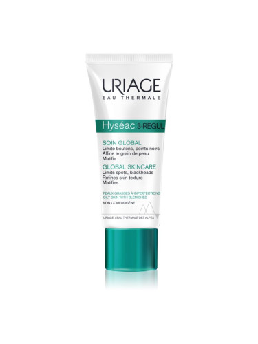 Uriage Hyséac 3-Regul Global Skincare интензивна грижа за кожа с несъвършенства 40 мл.