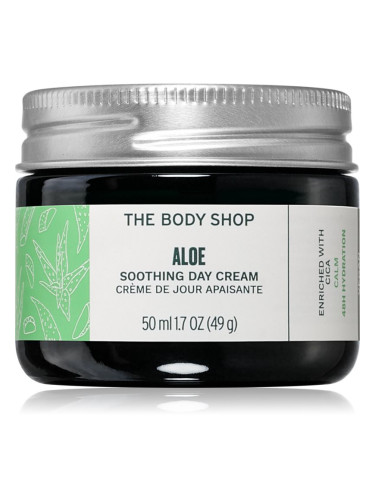 The Body Shop Aloe Soothing Day Cream успокояващ дневен крем за лице 50 мл.