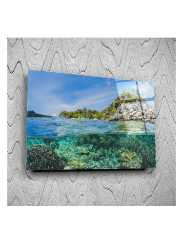 Стъклено АРТ пано - Подводен риф