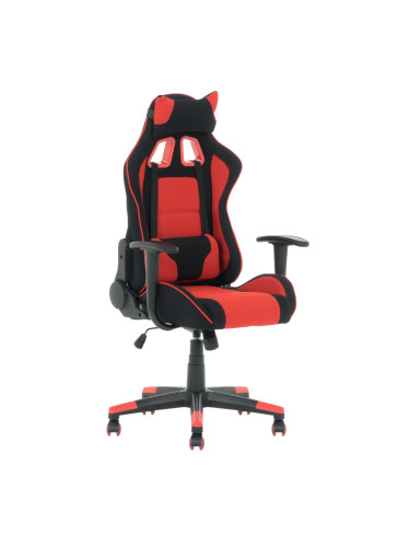 Геймърски стол   - черен-червен
