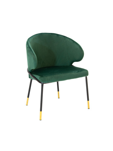 Кресло зелено кадифе