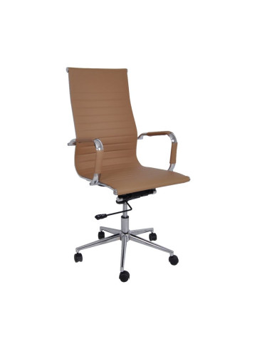 Manager Armchair Beige Pu