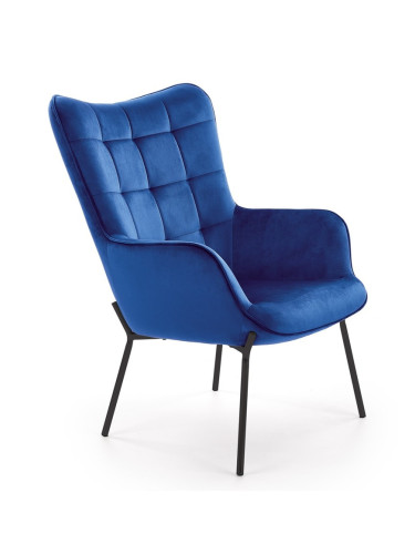 Кресло за свободното време - морско синьо