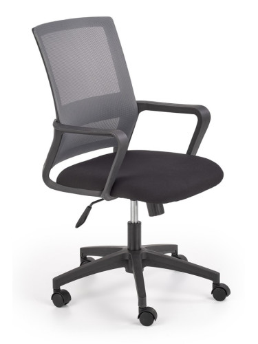 Работен стол - черен/сив