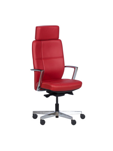 Ергономичен стол - червен