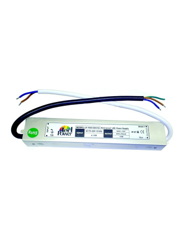 LED захранване LP-PSW10W0700, 15VDC, 10W, 680mA, водозащитено