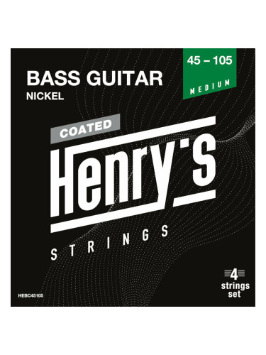 Henry's Coated Nickel 45-105 Струни за бас китара