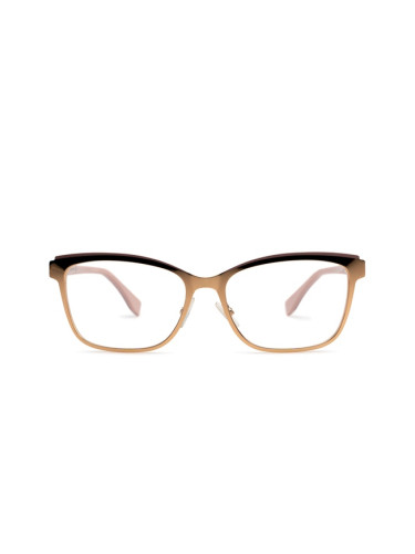 Fendi FF 0277 EYR 16 54 - диоптрични очила, квадратна, дамски, златни