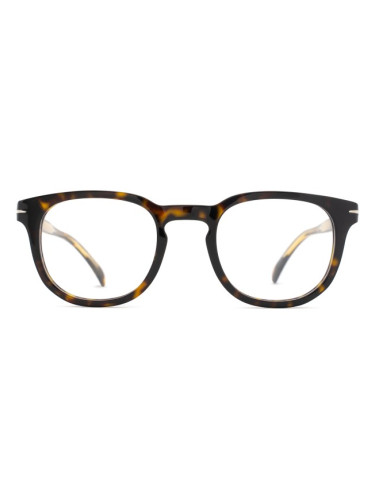 David Beckham DB 1072 086 22 48 - диоптрични очила, квадратна, мъжки, кафяви
