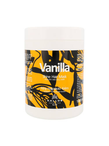 Kallos Cosmetics Vanilla Маска за коса за жени 1000 ml