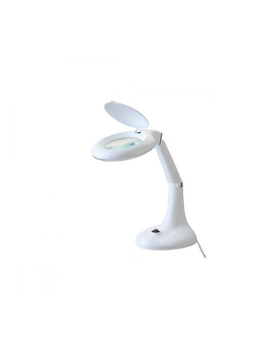 Настолна лупа, с LED, ф110mm, 10W, увеличение x3 / x12 , ZD-137 LED, ZHONGDI