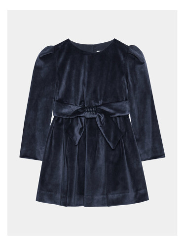 Mayoral Елегантна рокля 4.917 Тъмносин Regular Fit