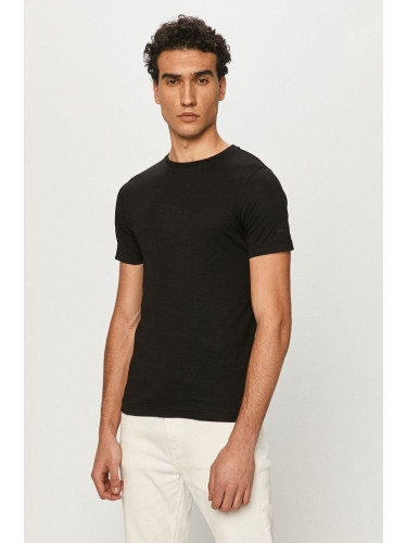 Тениска Karl Lagerfeld (2-pack) в черно