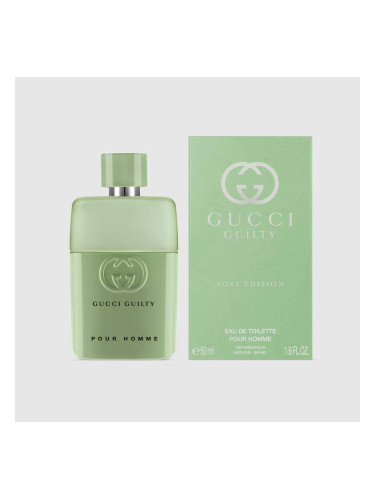 Gucci Guilty Love Edition, M EdT, Тоалетна вода за мъже,  2020 година, 50 ml