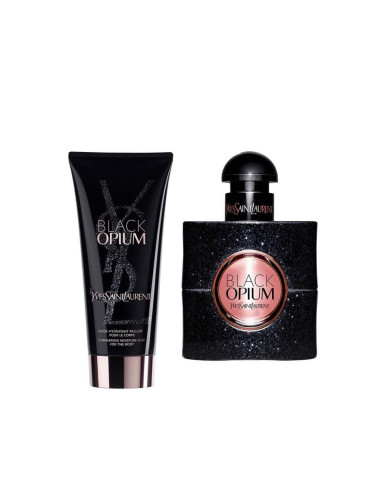 Yves Saint Laurent Black Opium Дамски комплект Парфюм 50 ml Лосион за тяло 50ml