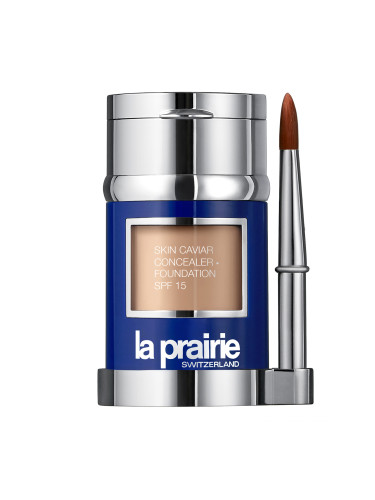 LA PRAIRIE Skin Caviar Concealer Foundation SPF15 Crème Peche Фон дьо тен флуид  30ml