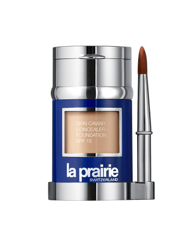 LA PRAIRIE Skin Caviar Concealer Foundation SPF15 Peche Фон дьо тен флуид  30ml