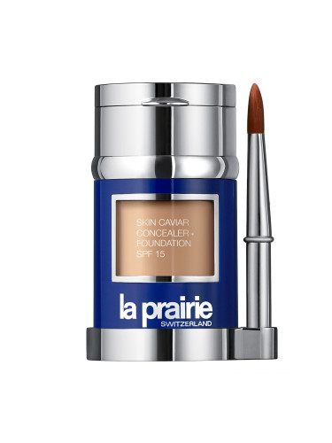 La Prairie Skin Caviar Concealer Foundation SPF15 Honey Beige Фон дьо тен флуид  30ml