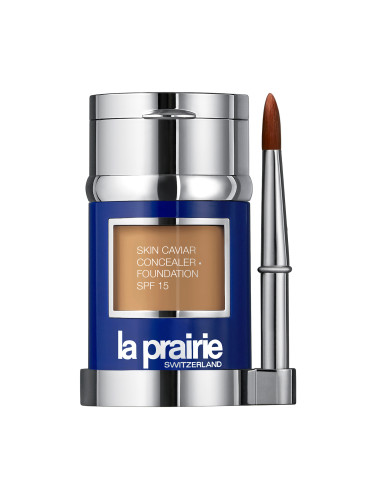 La Prairie Skin Caviar Concealer Foundation SPF15 Almond Beige Фон дьо тен флуид  30ml