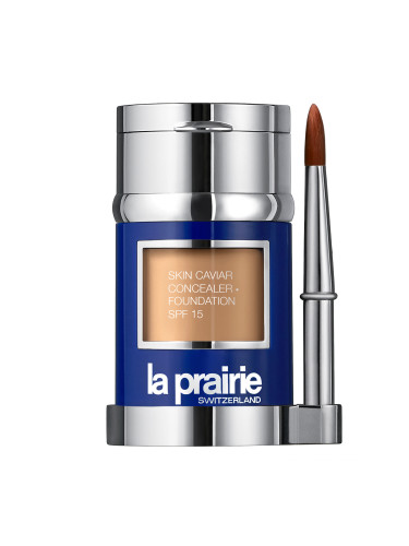 LA PRAIRIE Skin Caviar Concealer Foundation SPF15 Golden Beige Фон дьо тен флуид  30ml