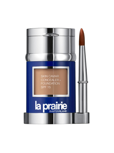 LA PRAIRIE Skin Caviar Concealer Foundation SPF15 Sunset Beige Фон дьо тен флуид  30ml