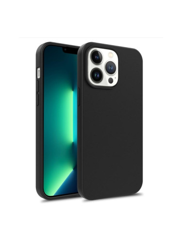 Силиконов кейс bSmart Silicone Soft Cover, За iPhone 15 Pro (6.1), Черен