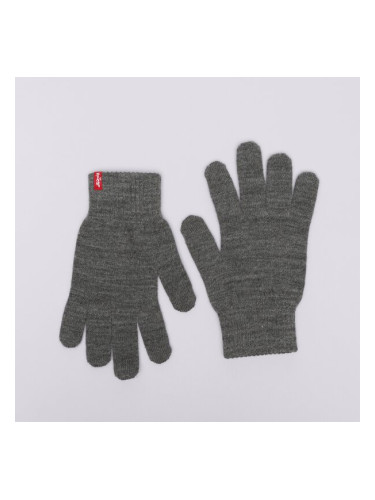 Levi's Ръкавици Ben Touch Screen дамски Аксесоари Ръкавици 38029-0031 Сив