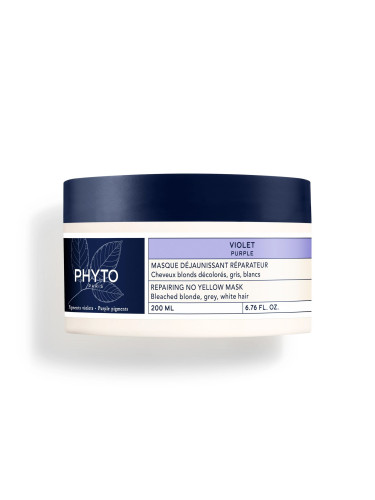 Phyto Purple Възстановяваща маска за неутрализиране на жълти нюанси 200 ml