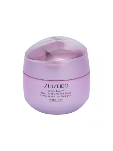 Shiseido White Lucent Overnight Cream&Mask 75 ml Нощен крем дамски 75ml