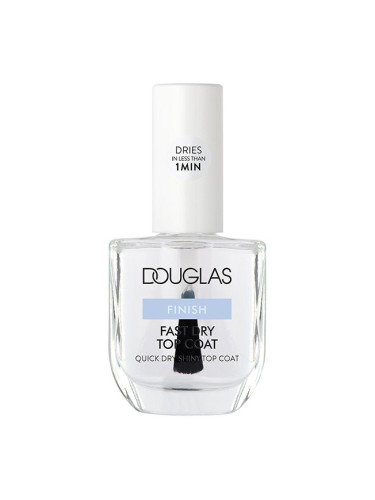 DOUGLAS Nail Care Fast Dry Top Coat Продукт за нокти-др,  10ml