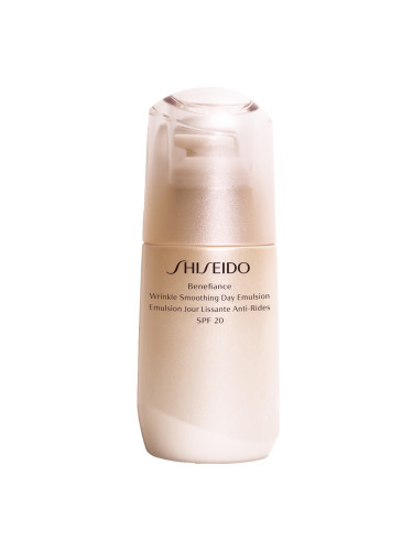 Shiseido Benefiance Wrinkle Smoothing Day Emultion SPF20 Хидратираща емулсия дамски 75ml