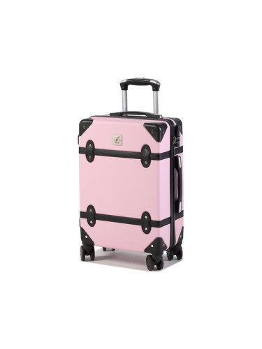 Semi Line Самолетен куфар за ръчен багаж T5509-2 Розов