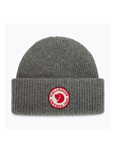Шапка с логото на Fjällräven 1960 020 grey