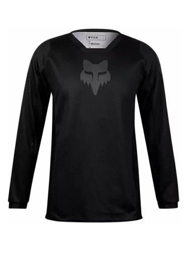 FOX Youth Blackout Jersey Black/Black M Мотокрос фланелки