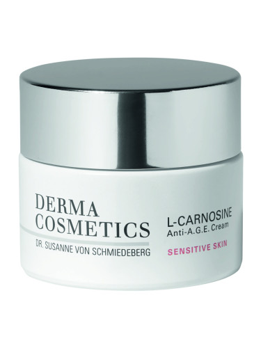 Dermacosmetics Dr. Susanne Von Schmiedeberg L-Carnosine Anti-A.G.E. Cream for sensitive skin 24 - часов крем дамски 50ml
