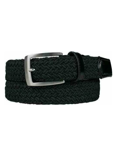 Alberto Basic Braided Mens Black 90 cm Колан