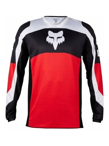 FOX 180 Nitro Jersey Fluorescent Red XL Мотокрос фланелки