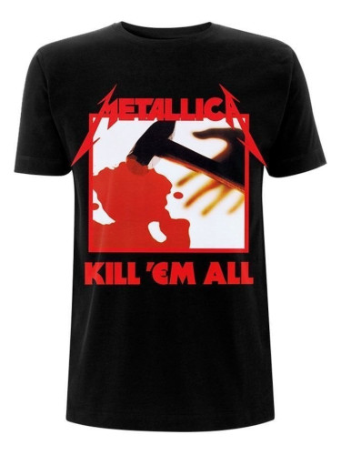 Metallica Риза Kill 'Em All Tracks Unisex Black L