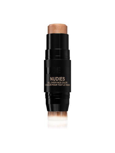 Nudestix Nudies Glow мултифункционален озарител в стик цвят Hey Honey 7 гр.