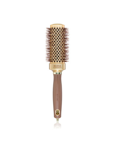 Olivia Garden Expert Straight Wavy ръбеста четка за издухване 40 mm 1 бр.