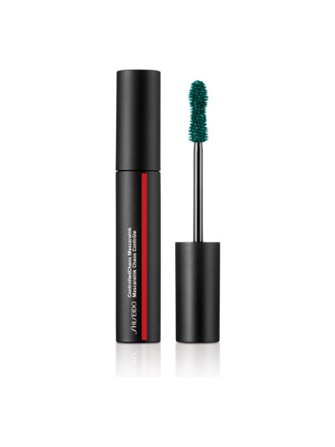 Shiseido Controlled Chaos MascaraInk спирала придаваща обем цвят 04 Emerald Energy 11.5 мл.