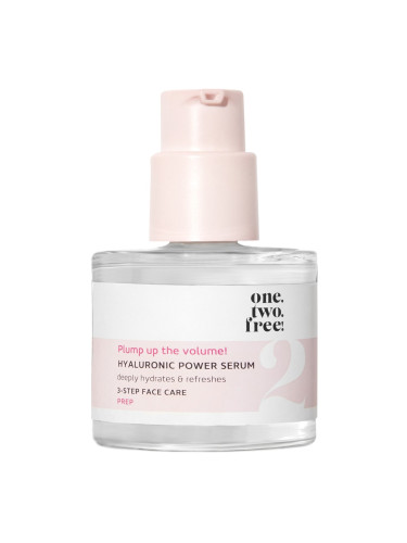 One.two.free! Hyaluronic Power Serum Серум дамски 30ml