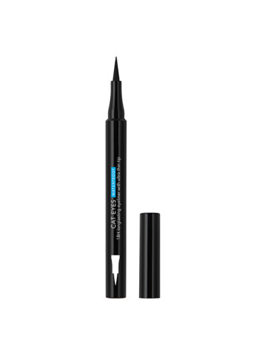 Douglas Makeup Cat Eyes Waterproof 18H Longlasting Eyeliner With Ultra Thin Tip Очна линия  1ml