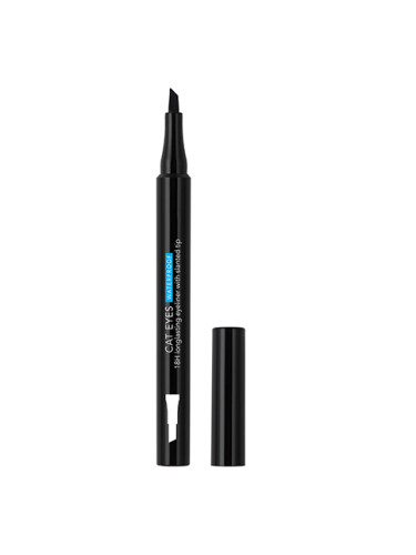 Douglas Makeup Cat Eyes Waterproof 18H Longlasting Eyeliner With Slanted Tip Очна линия  1ml