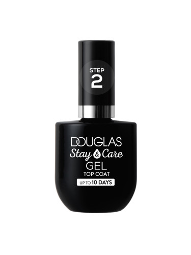 Douglas Nails Stay and Care Top Coat Gel Nail Polish Гел лак  10ml