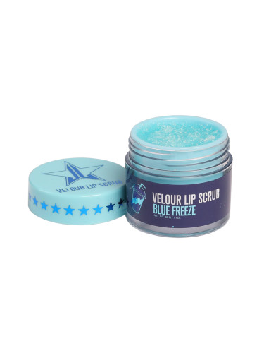 JEFREE STAR velour lip scrub Blue freeze Ексфолиант за устни  30gr