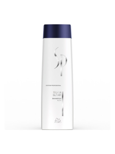 Wella SP Silver Blond Shampoo Шампоан за коса дамски 250ml