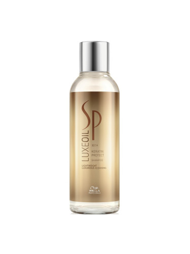 Wella SP Luxeoil Keratin Shampoo Шампоан за коса дамски 200ml