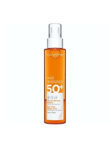 Clarins Sun Care Water Mist SPF50+  Слънцезащитен продукт унисекс 150ml